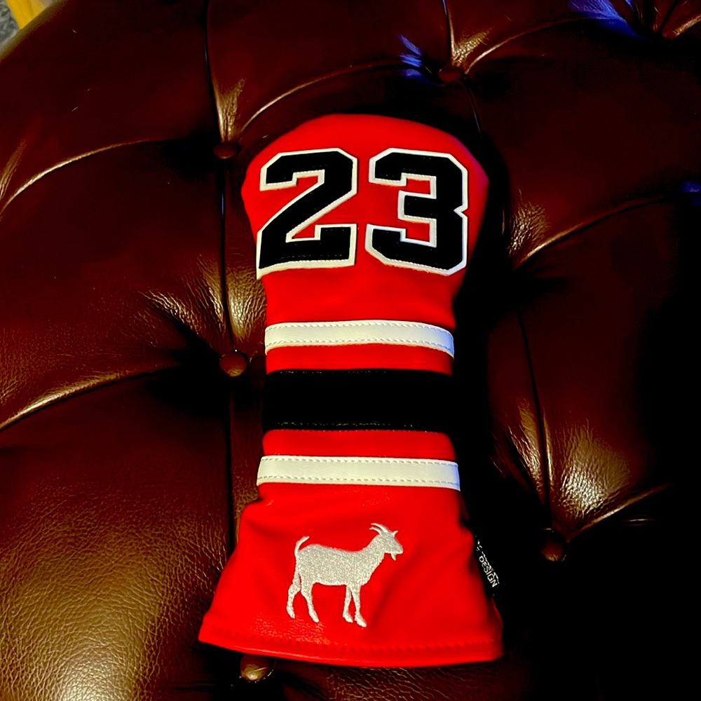 Jordan “#23 / GOAT” fairway wood golf head cover